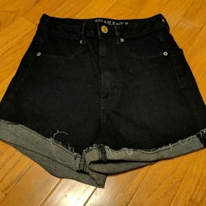 AE super stretch high waist shorts